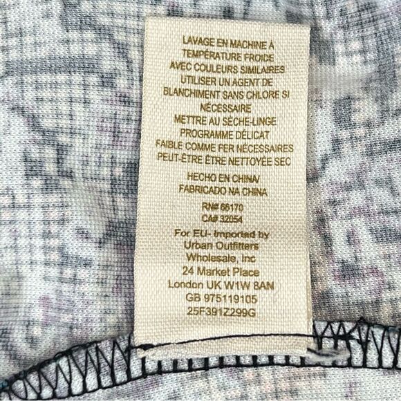 Free People Digital Damsel Floral Pixels Bodycon Strappy Dress in Neon Glow Sz M - Picture 7 of 13